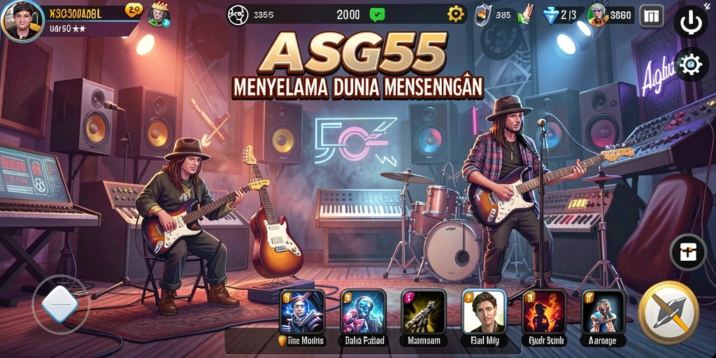 Tampilan gameplay ASG55 yang menarik dan interaktif.