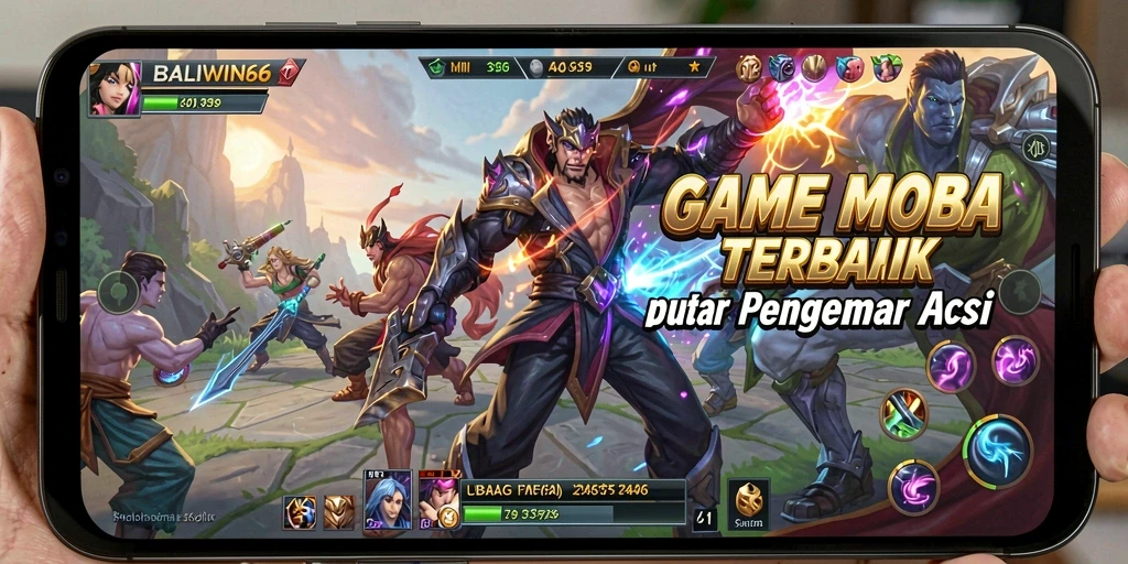 Tampilan gameplay seru dari BALIWIN66 saat pertempuran tim.