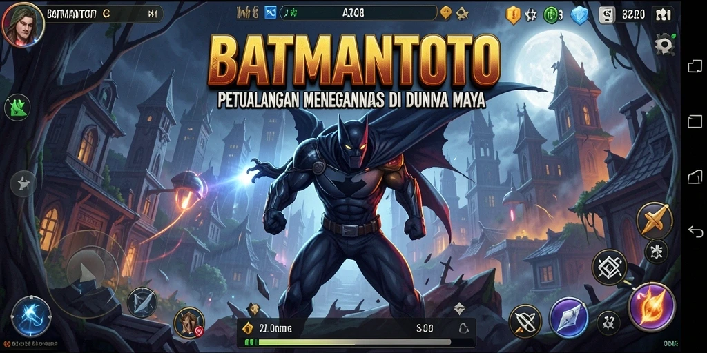 Tangkapan layar gameplay <strong>BATMANTOTO</strong> menunjukkan aksi seru dalam dunia petualangan.