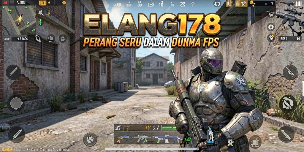 Pengalaman seru tembak-menembak dalam game FPS.