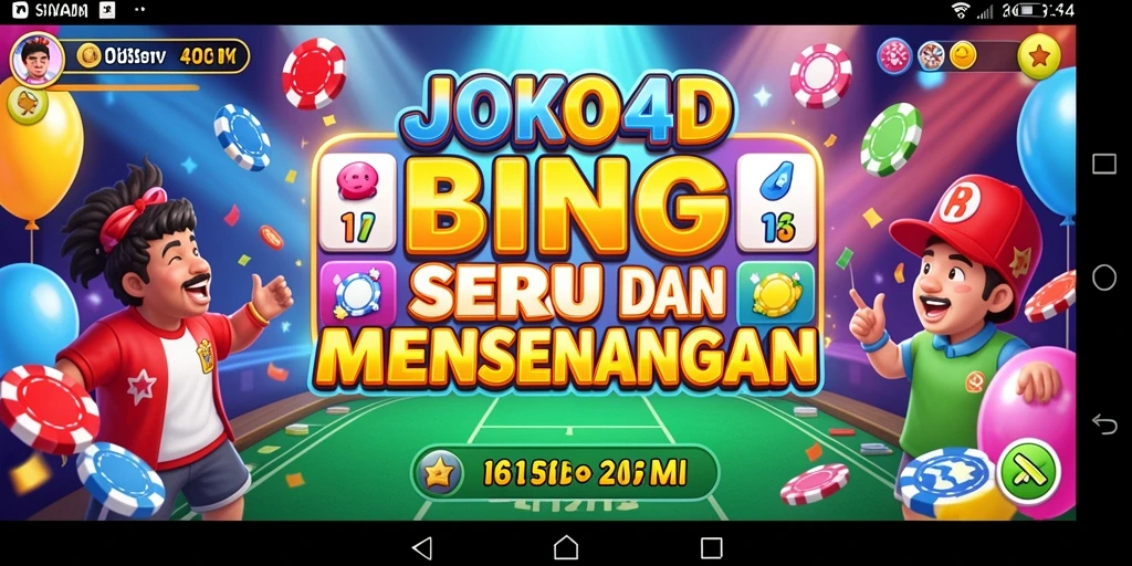 Tampilan gameplay live dari JOKO4D yang seru dan interaktif.