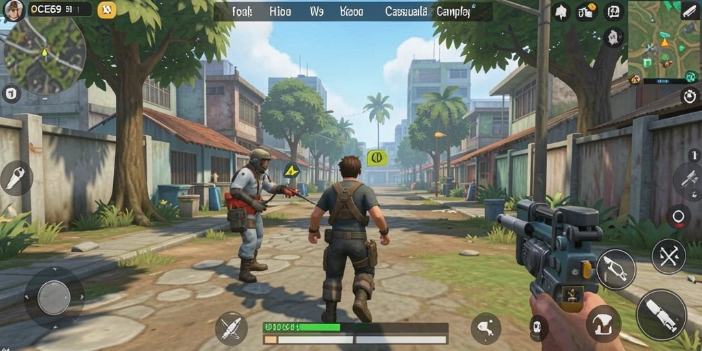 Screenshot gameplay OCE69 menampilkan pengalaman bermain yang seru.